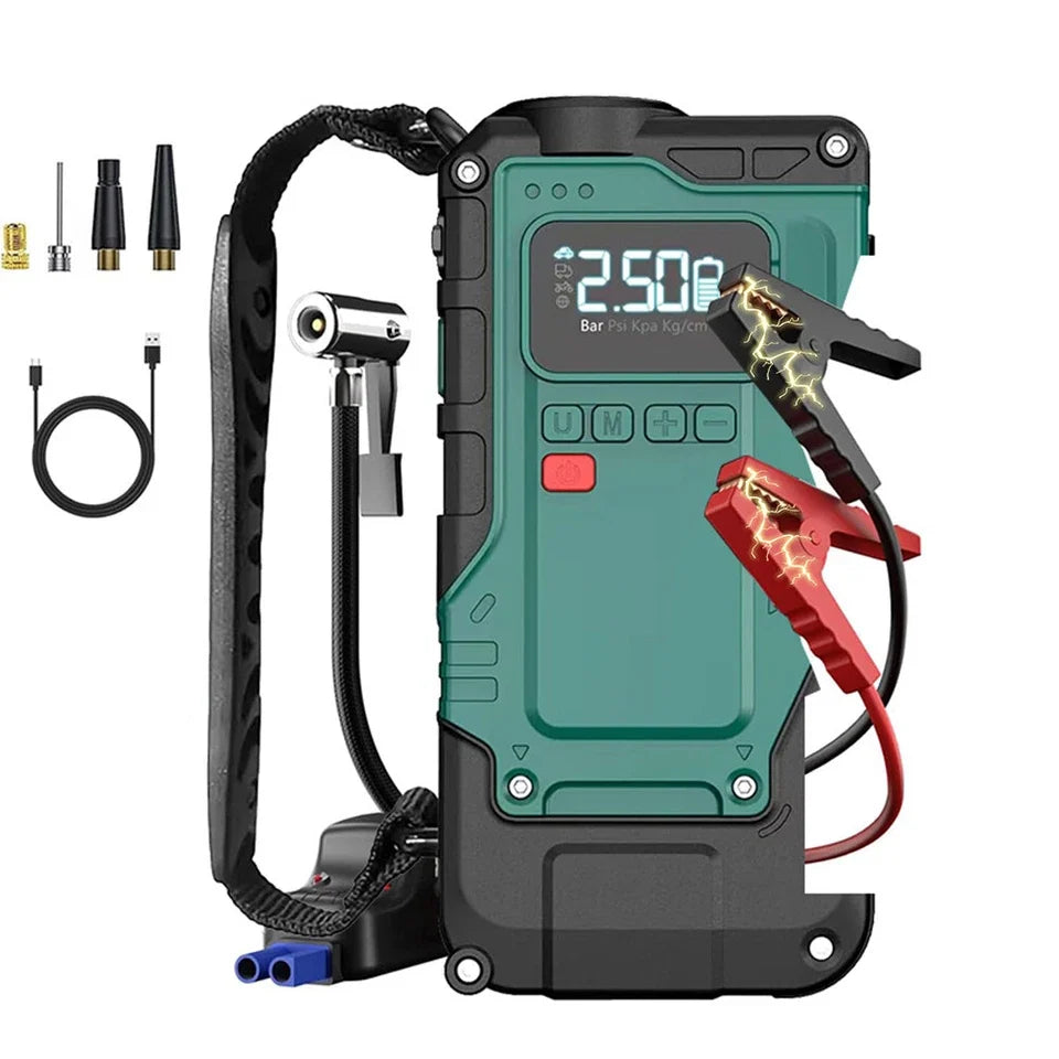 EverMate - 5-In-1 Jump Starter + Air Compressor