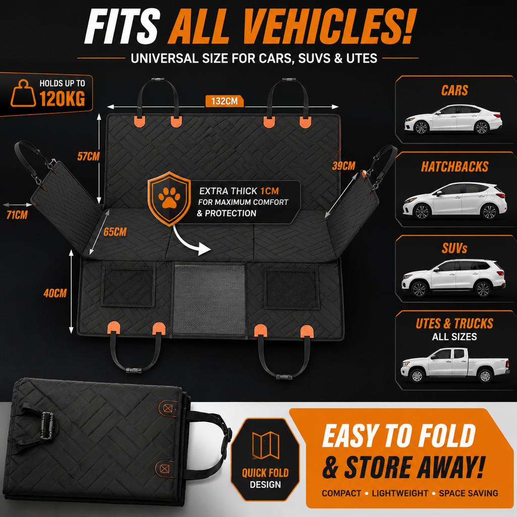 EverMate - Hard Bottom Car Seat Cover