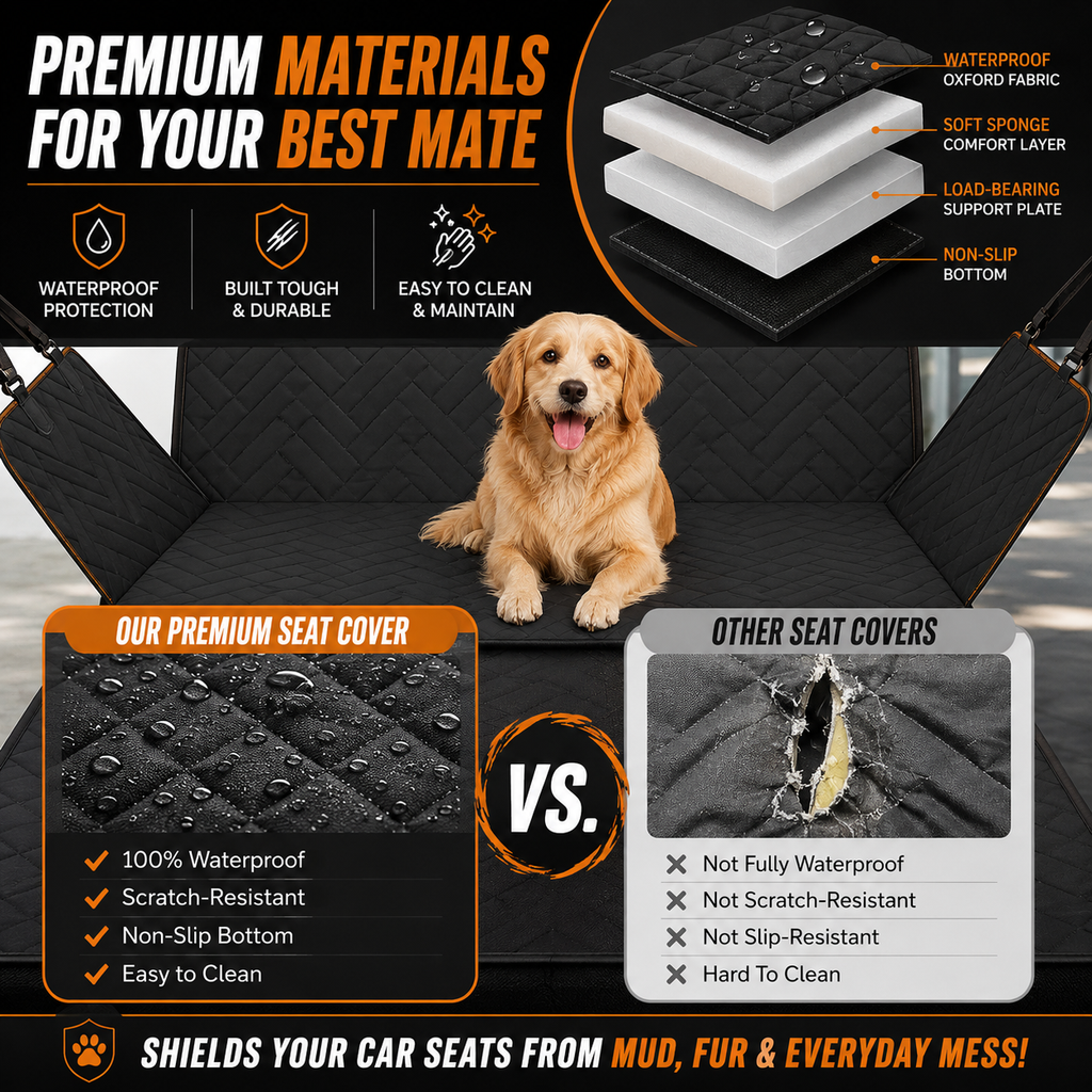 EverMate - Hard Bottom Car Seat Cover