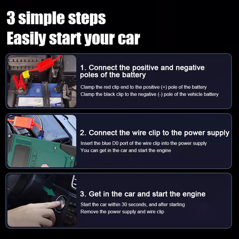 EverMate - 5-In-1 Jump Starter + Air Compressor